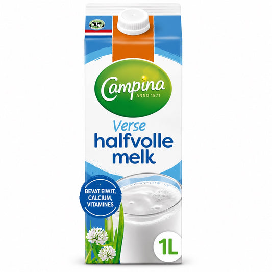 Halfvolle melk 1L