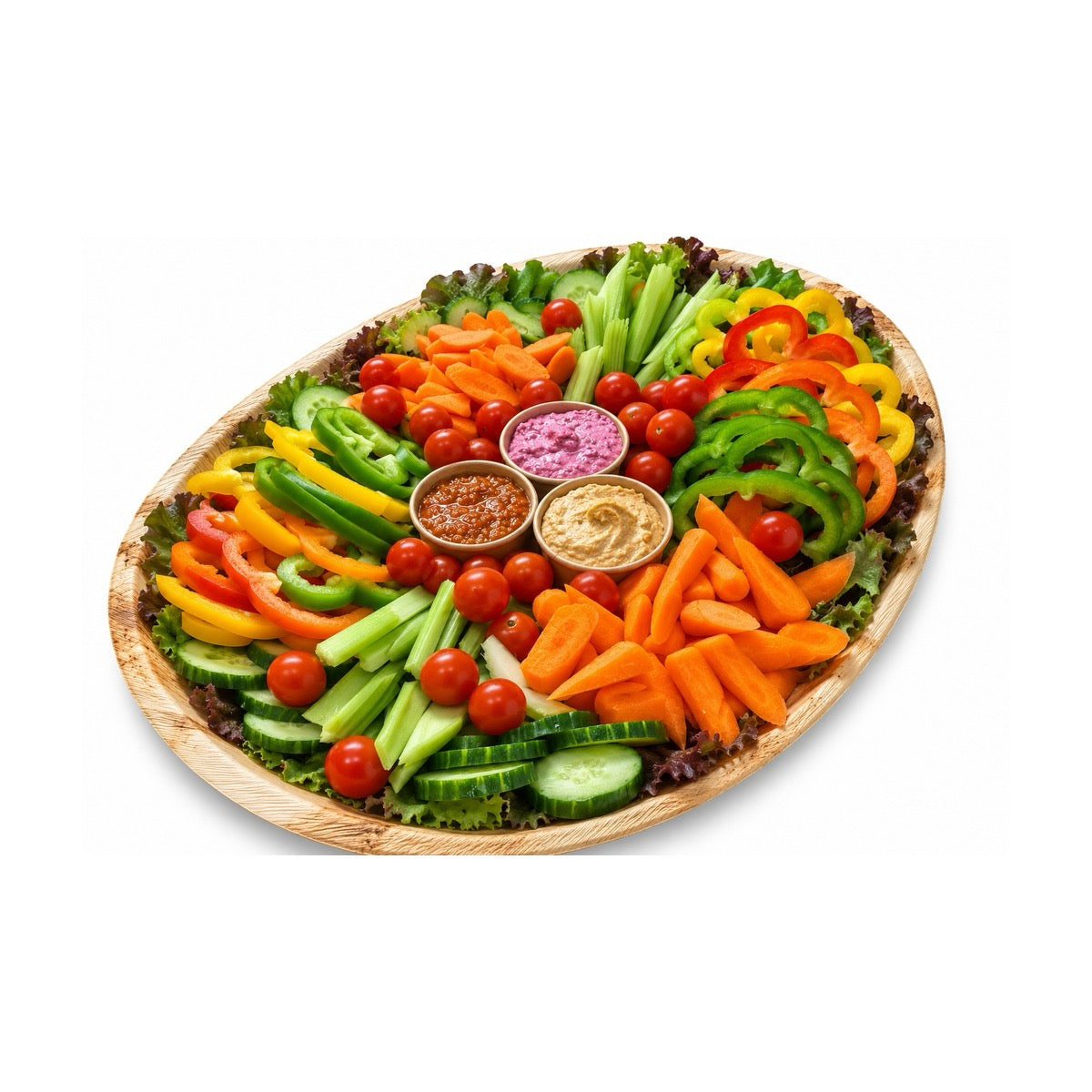 Crudité schaal