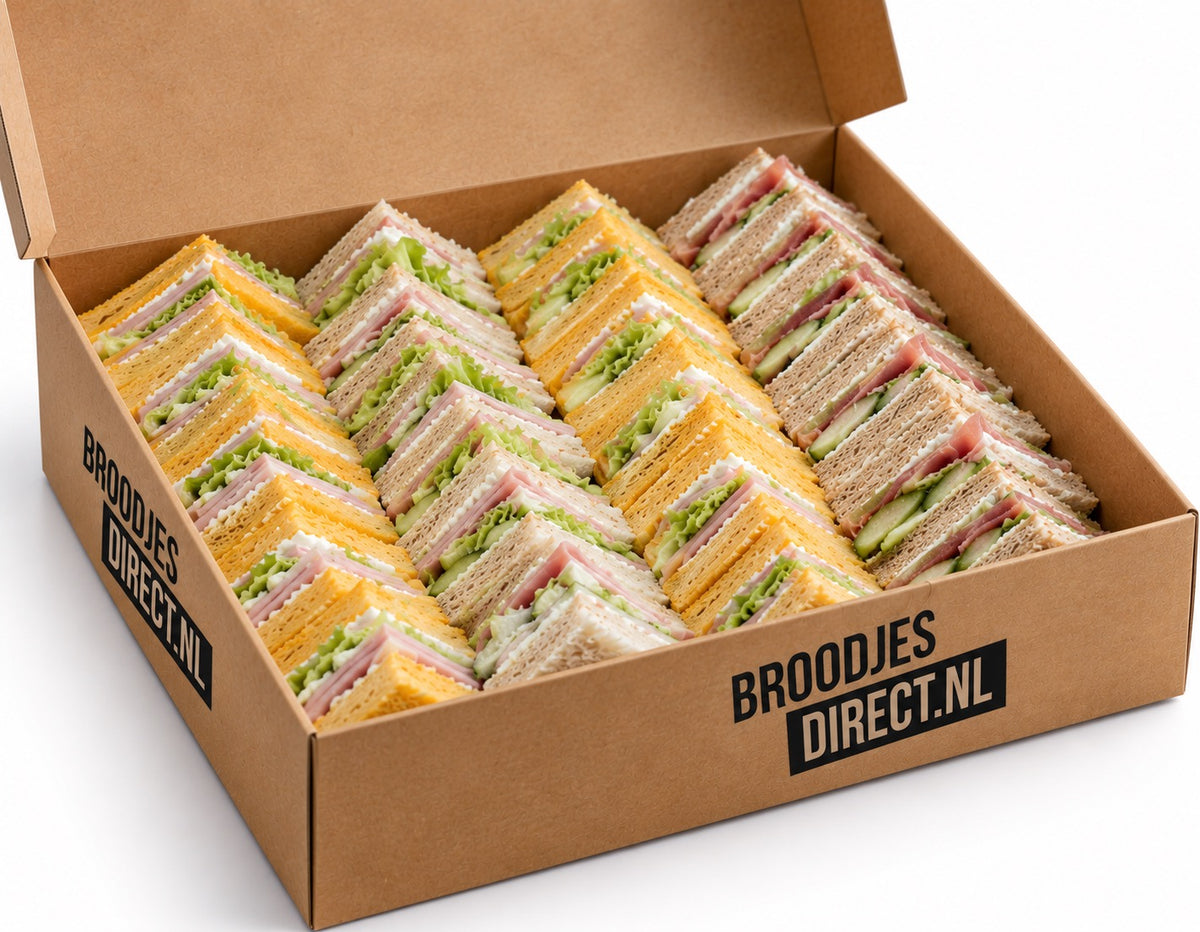 Verfijnde Mini  sandwiches - 24 stuks